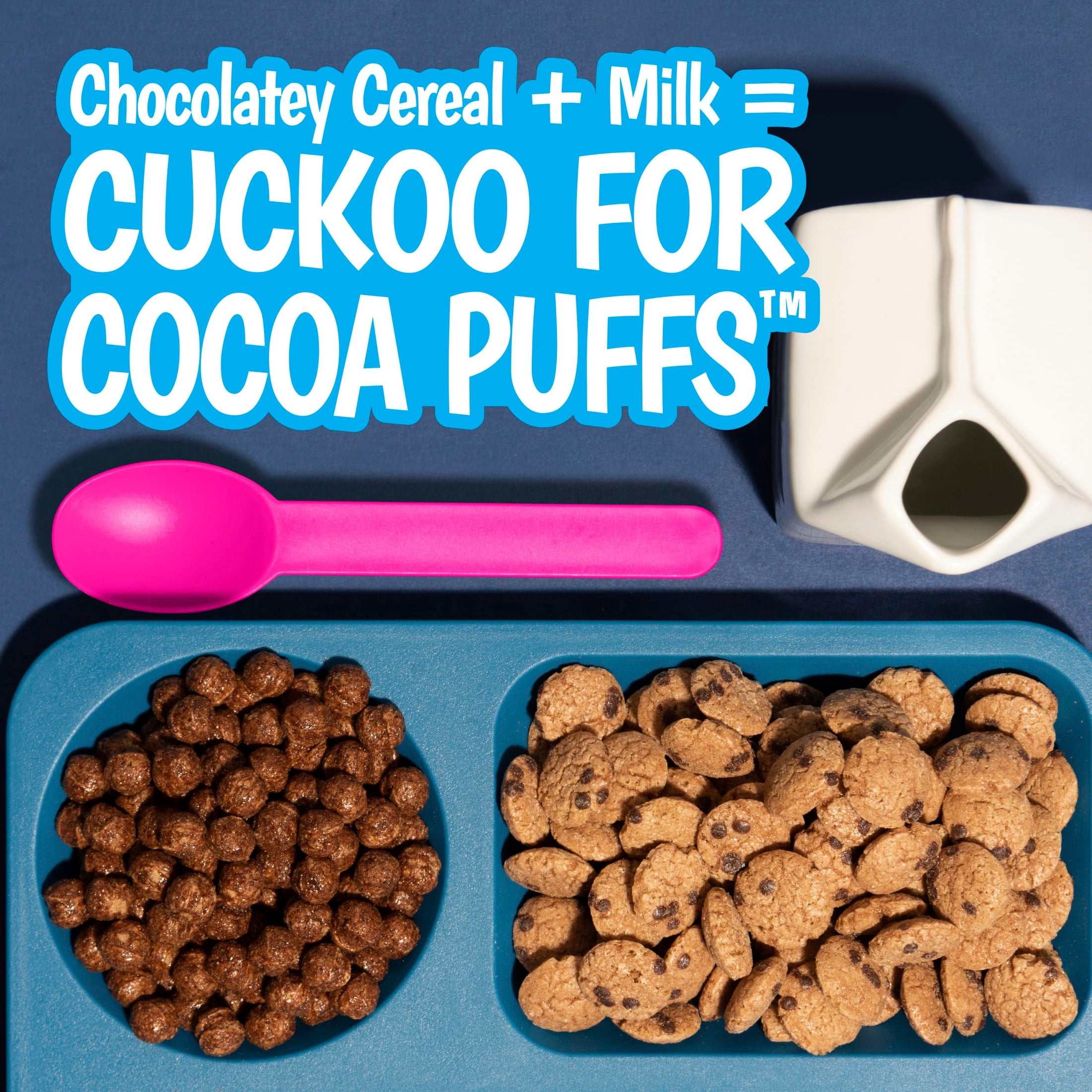 (12 pack) Cocoa Puffs, Chocolatey Breakfast Cereal, Made with Whole Grain, 10.4 oz