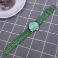thumbnail image 2 of Stylish Snowflake Face Christmas Watch Fashion Lady's Wrist Watch Green, 2 of 9