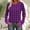 Purples, variant on Christmas round-neck checked sweatershirts, printed long-sleeved tops, Fall and winter fashion outfits
