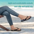 thumbnail image 4 of Unisex Comfort Flip Flops Summer Thong Sandals Non Slip Soles Flip Flop for Beach, Pool, and Daily Wear Unicorn XL, 4 of 8