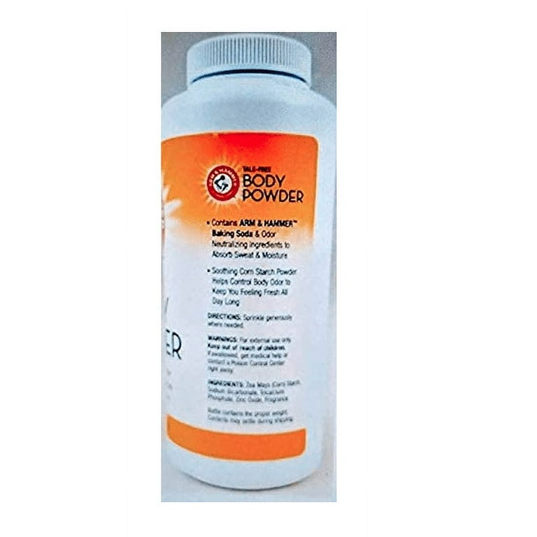 Talc-Free Body Powder for Body Odor Sweat & Moisture (3 pack)