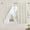 Ivory-34"W x 40"L (Pack of 2), variant on Ivory 38"W x 45"L (Pack of 2) Linen Blend Blackout Curtain Panels