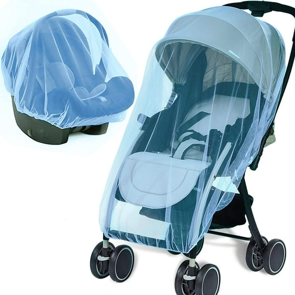 TureClos Stoller Mosquito Bug Net for Stollers - Protective Baby Stroller Mosquito Net - Perfect Bug Net for Strollers, Bassinets, Cradles, Playards, and Portable Mini Crib
