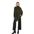 thumbnail image 2 of Look by M Triangle Poncho with Sleeves, 2 of 13