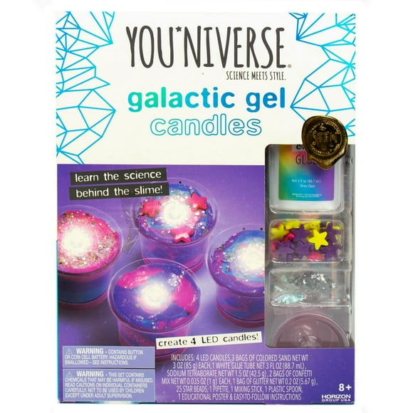 YOUniverse® Bougies en gel galactique