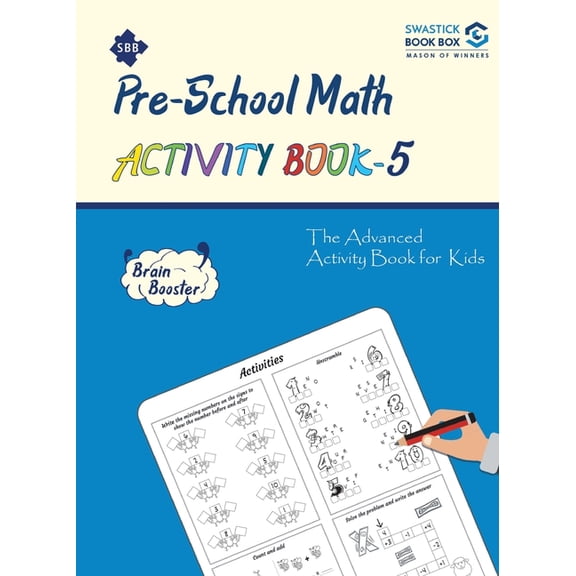 SBB Pre-School Math Activity Book - 5, (Paperback)