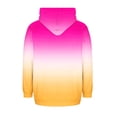 thumbnail image 4 of Lmnyox Fleece Lined Zip Up Hoodies for Women Fashion Casual Print Sweatshirt Jacket Fall Winter Outerwear, 4 of 7