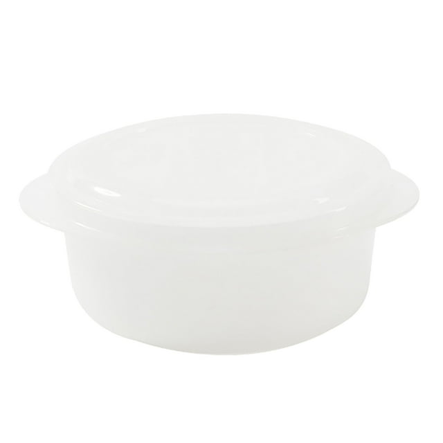 Hearth & Gear Portable Round Microwave Lunch Lunch Refrigerator Removable Draining Fresh Keeping Worker Student Lunch Restaurant Food Storage Containers with Lids Rice Container Take Out Food