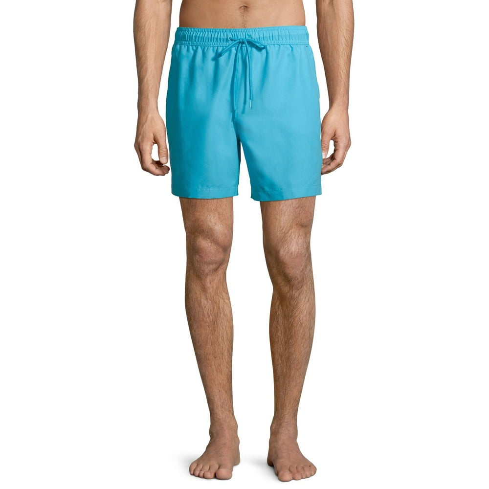 Men's and Big Men's 6" Basic Swim Short, Size 2XL