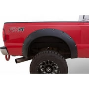 Angle View: Bushwacker For Ford F-250 1980 - 1986 Fender Flare Cutout Style | 2pc Black | 20012-11
