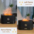thumbnail image 6 of Depulat Flame Diffuser,Humidifier,Portable-Noiseless Aroma Diffuser for Home,Office or Yoga Essential Oil Diffuser with No-Water Auto-Off Protection(Withe), 6 of 7