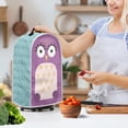 thumbnail image 3 of HELLHERO 1Pcs Cartoon Owl Pattern Dust Cover Easy to Clean for Women Kitchen, 3 of 6
