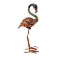 thumbnail image 5 of FashionCha Flamingo Garden Statue Birds Sculptures Indoor Outdoor Lawn Home Ornaments Resin Style A, 5 of 9
