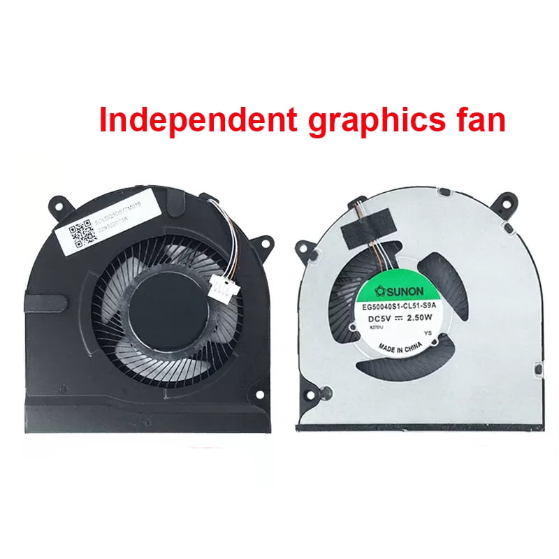 nuine Laptop Cooler CPU GPU Cooling Fan For  15-EG EH TPN-Q245 Q246 M20333-001 M14818