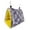 Purple, variant on Visland Bird Hanging Hammock, Heart Print Alloy Buckle Soft Plush Flannel Winter Warm Sleep Bed Shed Hut Cage House Birds Hut Hideaway for Parakeets Conures Macaws Parrots Love Birds Finches