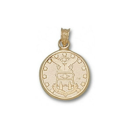 NCAA - Air Force Falcons 10K Gold Crest Pendant