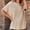 A, variant on VISALY Turtleneck Sweatshirt Tunic Sweatshirt Sweaters for Women Casual Crew Neck Short Sleeve Sweater Lightweight Knit Batwing Fall Tops Soft Sweaters Womens Sweatshirt Women Pullover Sweaters A L
