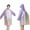 Light Violet, variant on Raincoat for Kids Reusable Poncho with Hood Waterproof Raincoats Long Rain Jacket for Men Women Outdoor Camping  (Light Violet, 9-11 Years)
