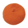 thumbnail image 4 of lionlar Dog Cat Hat Wool Beret Adjustable Elastic Rope Costume Dog Holiday Birthdays Dog Orange, 4 of 9