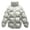 Beige, variant on Women's 3D Woven Quilted Puffer Jacket – Warm Polyester Pullover Coat with Round Neck, Stylish Winter Spring Outerwear for Casual Outings, Date Nights, and Weekend Getaways