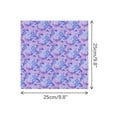 thumbnail image 2 of INSPIRE CHIC Men's Floral Pocket Squares Spring Colorful Flower Pattern Handkerchief for Men Dusty Purple One Size, 2 of 4