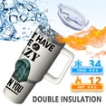 thumbnail image 3 of Camping Adventure Stainless Steel Insulated Mug with Lid and Handle, 40oz, 3 of 4