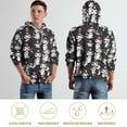 thumbnail image 6 of Kuromi And My Melody Hoodie 3D Print Pullover Hooded Long Sleeve Sweatshirts Tops Blouse with Pocket for Mens Womens, 6 of 6