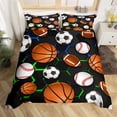 thumbnail image 1 of juego de cama Twin Size para Niños Dormitorio de los Niños,Hexágono Geometría Cama Funda Nórdica, 1 of 8