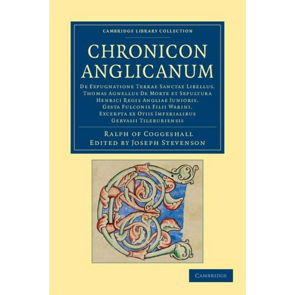 Cambridge Library Collection - Rolls Chronicon Anglicanum, (Paperback)