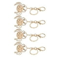 thumbnail image 3 of Crab Key Chain Crab Key Chain, Metal Fashion Environmental  Electroplating Perfect Connection Crab Keyring Safe Radiant Delicate  For Car Decoration, 3 of 8