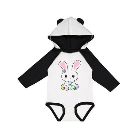 

Inktastic Kawaii Easter Bunny Gift Baby Girl Long Sleeve Bodysuit