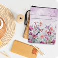 thumbnail image 4 of HELLHERO Hummingbird Rose Book Covers, 1 pc Polyester Fabric Waterproof Christian Bible Accessories for Textbooks, 8.66 x 11.42, 4 of 8