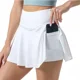 thumbnail image 1 of 2 Es 1 Pantalones Cortos Falda De Tenis Deportiva De Yoga, 1 of 8