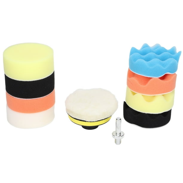 Almohadilla de Pulido de Taladro de Espuma de AutomÓVIL, Kit de Almohadillas de Pulido