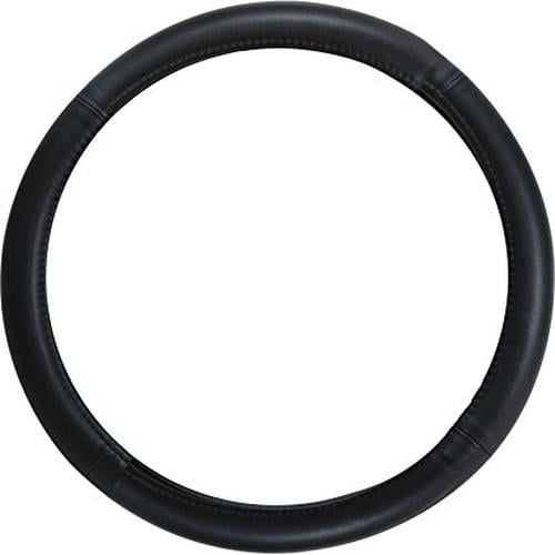 Pilot Sw 101 Genuine Black Leather Steering Wheel Cover Walmart Com Walmart Com