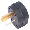 thumbnail image 4 of Male Plug Connector,  Electrical Conductivity Brass Contacts 3 Prong Industrial Plug  For Stove For Generator, 4 of 8
