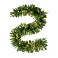 thumbnail image 2 of HBBKVI 2.7 Meter Christmas Pines Needle Wreath with LED String Lights Artificial Lighted Christmas Wreath Winter Mantelpiece Tabletop Porch Decoration Holiday Wreaths Xmas Holiday Gift, 2 of 8