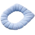 thumbnail image 2 of COM1950s Soft Toilet Seat Cushion,Comfortable and Warm Fabric Cover for Standard Round and Elongated Toilets,Easy To Install with Stretchable Design,Machine Washable and Hygienic Bathroom Accessory, 2 of 2
