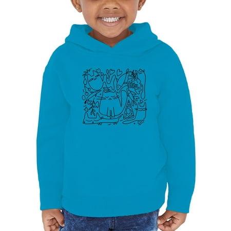 

Cats And Doodles Hoodie Toddler -Image by Shutterstock 2 Toddler