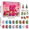 thumbnail image 3 of 25th Anniversary Keepsake Baby Ornament Advent Calendar with Festive Surprise Boxes for Holiday Countdown Celebration Featuring Unique 2D and 3D Designs, 3 of 6
