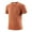 🔥 Orange, variant on Dianli Men's Athletic Short Sleeve Shirt Moisture Wicking Quick Dry Performance Top for Gym Workout Running Training and Casual Wear with Breathable Polyester Fabric