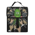 thumbnail image 7 of Pickle Rick Lunch Bag Insulated Portable Lunch Box Cooler Bag for School/Picnic/Beach/Hiking Work, 7 of 7