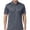 #Dark Gray, variant on DPTALR Men's Solid Color Turn-Down Collar Short Sleeve Casual Sport Shirt,Dark Gray, XXXL