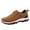 Khaki, variant on KELINFONG Men's Extra Wide Slip on Walking Shoes Lightweight Non-slip Breathable Casual Loafers for Standing