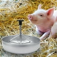 thumbnail image 4 of AMONIDA With Plastic Groove Rod Pig Feeding Container, Stainless Steel Material, Smooth Surface Pig Feed Trough, Other Animals For Pig Home Feeding Equipment, 4 of 8