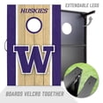 thumbnail image 3 of YouTheFan NCAA Washington Huskies 2' x 3' MDF Cornhole Game, 3 of 6