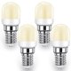 thumbnail image 1 of E14 LED Light Bulb for Fridge, 2W SES Lamp (20W-25W Equivalent), 140LM, Warm White-3000K Pack of 4, 1 of 5