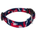 thumbnail image 4 of Country Brook Petz® Deluxe Navy Blue and Red Camo Dog Collar and Leash Limited Edition, Large, 4 of 7