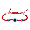 thumbnail image 2 of Fiudx Pulsera de Cuerda Roja, Elegante Pulsera de Cuentas de Vidrio de Aleación, Accesorio de Fiesta Que Te Da Confianza, Atractivo Diseño de Dije de Palma, Ideal para San Valentín, Estilo Femenino,, 2 of 2