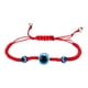 thumbnail image 2 of onlyliua Ofertas Del Día Pulsera de Cuerda Roja Pulsera Creativa Versatil con Dos Cuentas de Palma y Ojo Azul, 2 of 2